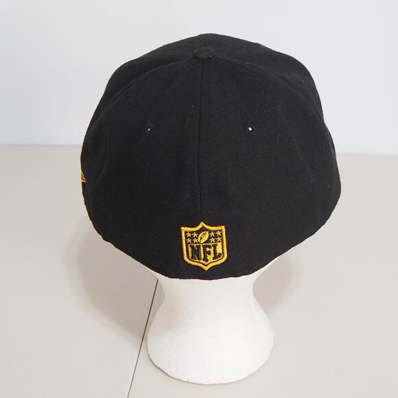 Pittsburgh Steelers New Era 59Fifty Fitted Unisex Size 7 1/8 NFL Hat - Picture 3 of 9